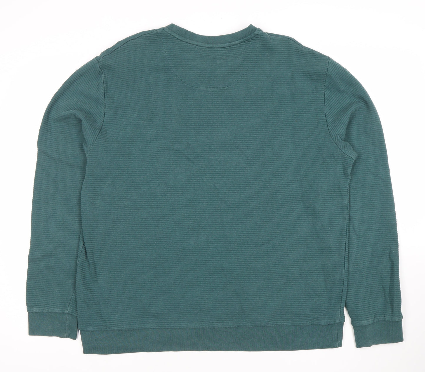 A-FRAME Men’s Green XL Pullover Sweatshirt Crew Neck Cotton