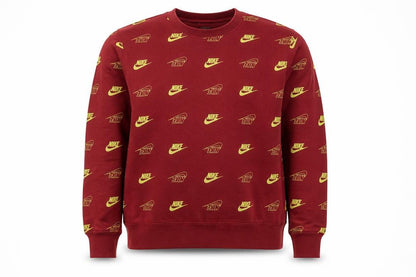 Mens UK Size S Nike Red Pullover Sweatshirt