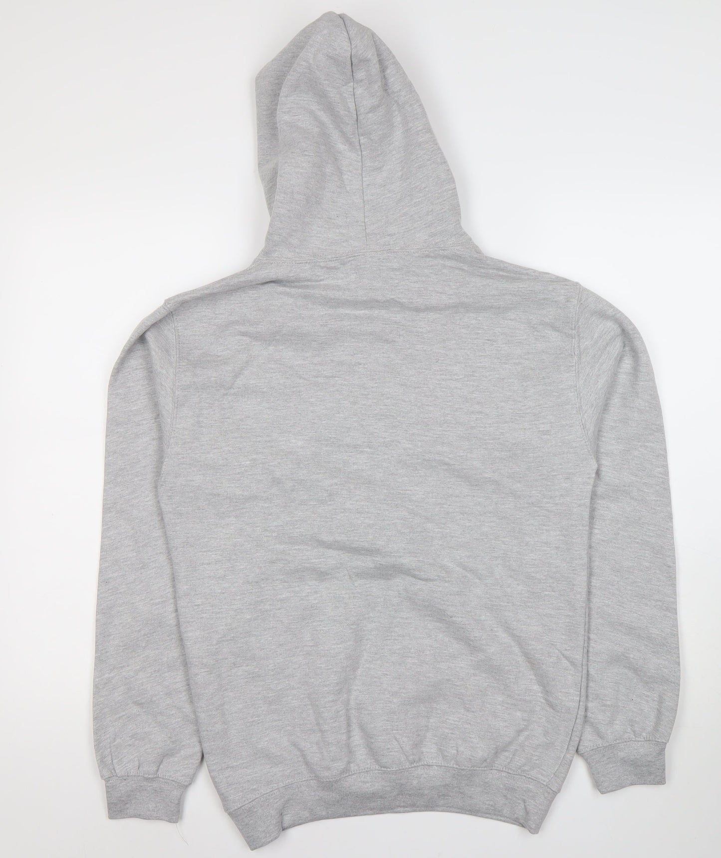 Mens UK Size S Just Hoods Grey Pullover Hoodie