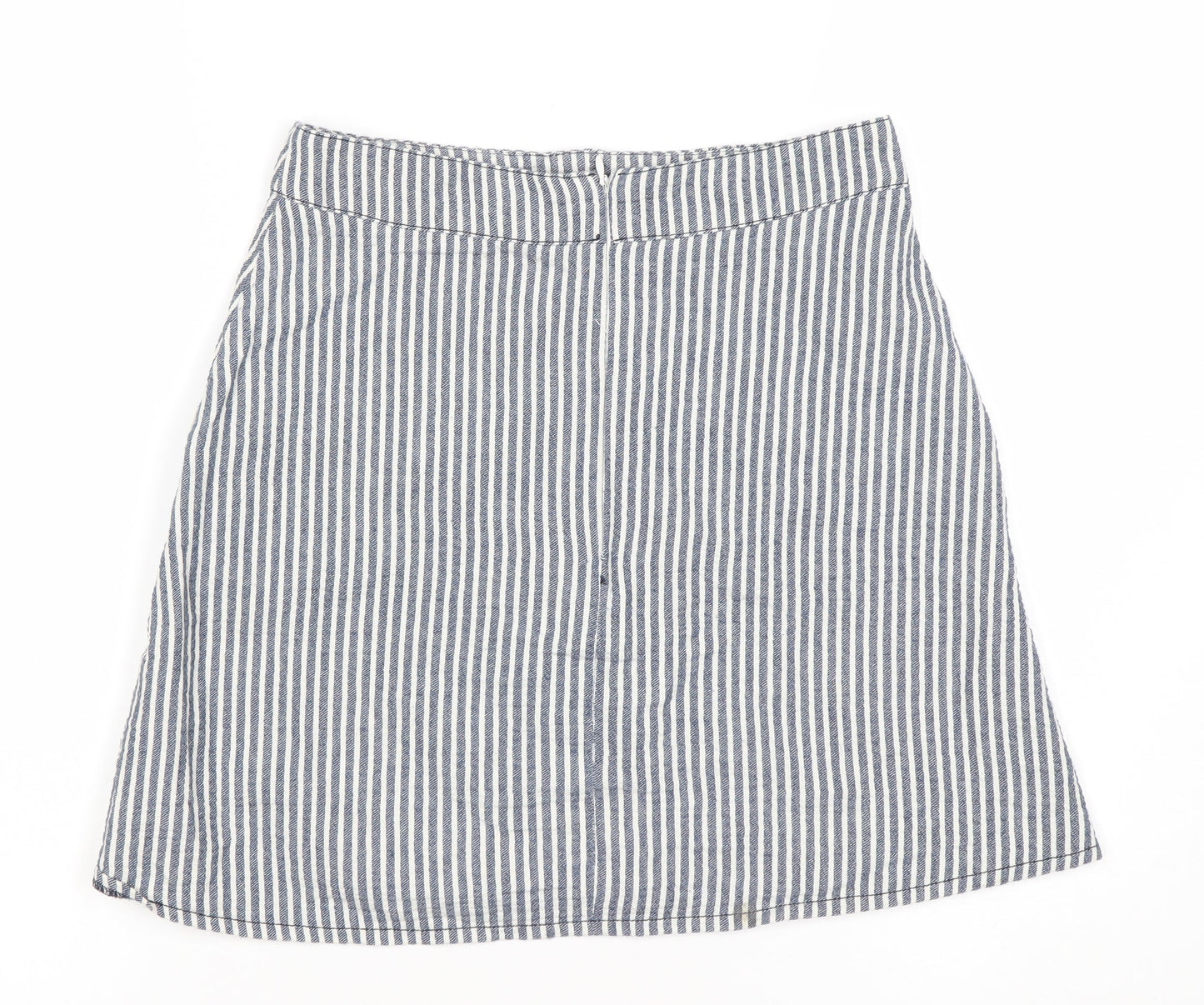 Womens UK Size XS Unknown A-Line Denim Skirt