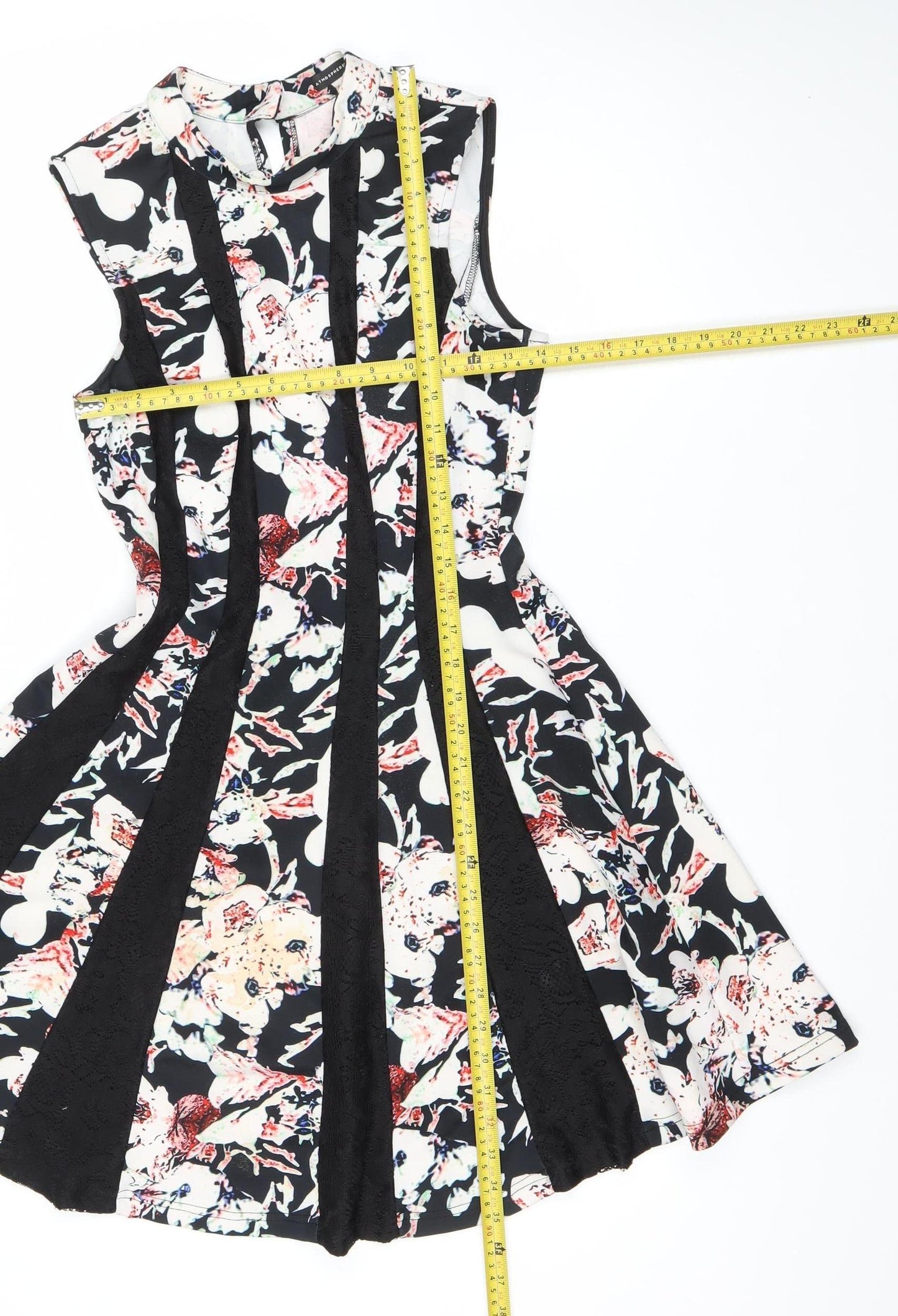 Atmosphere Women’s Multicoloured Floral Fit & Flare Dress Size 12