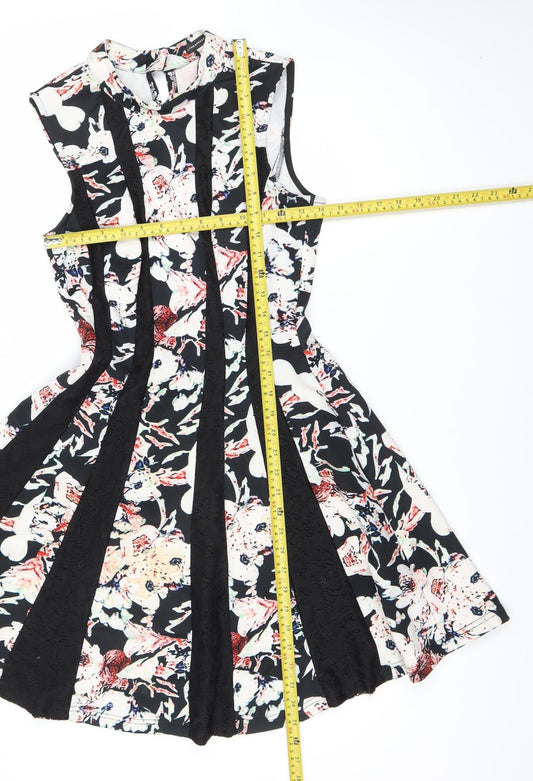 Atmosphere Women’s Multicoloured Floral Fit & Flare Dress Size 12