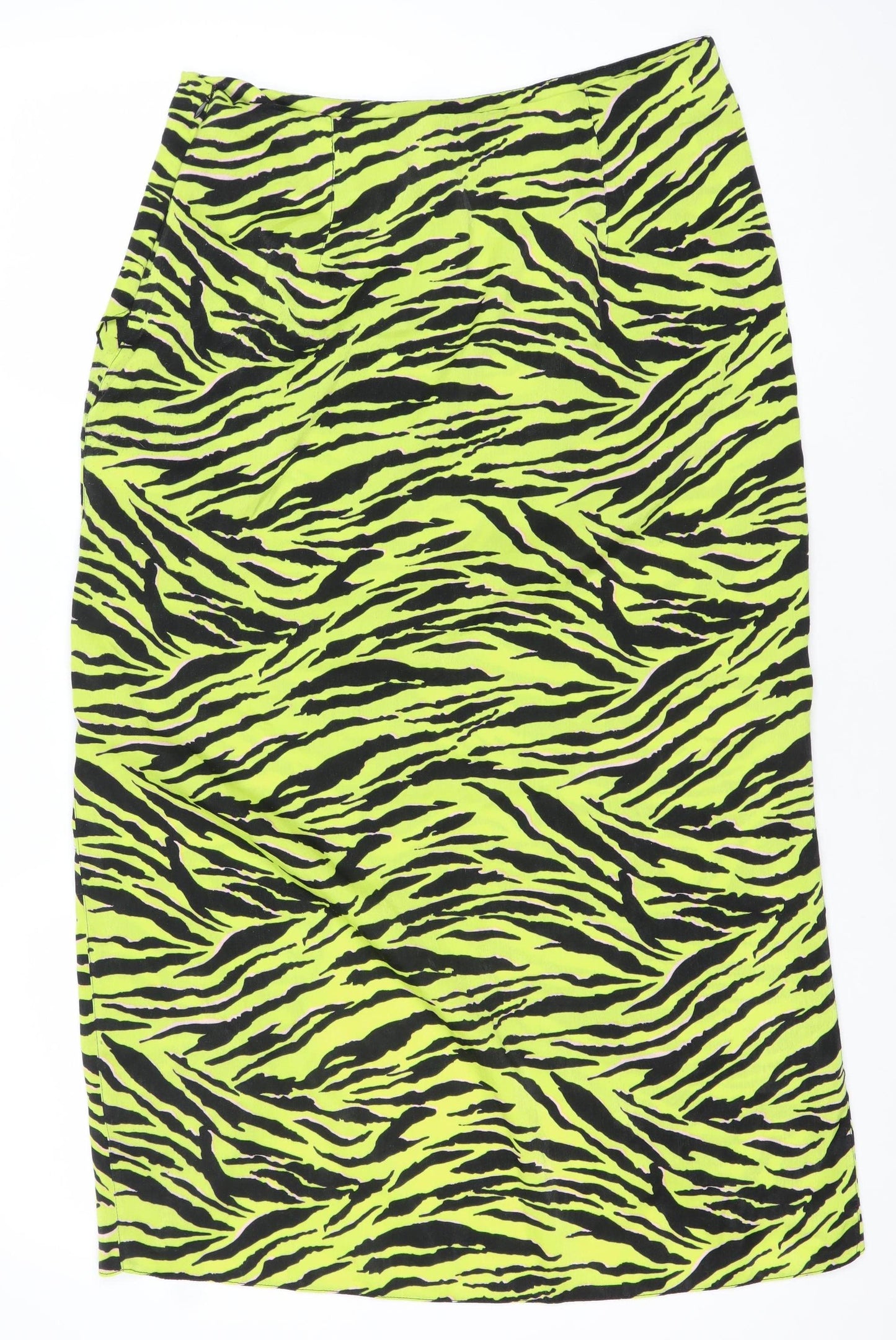 Miss Selfridge Women’s Multicoloured Animal Print Skirt UK 12