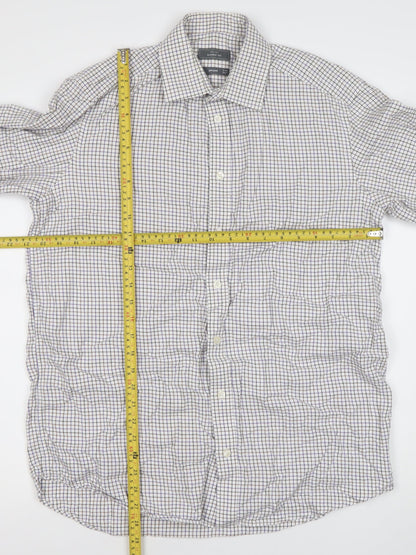 Mens UK Collar Size 39 John Lewis Smart Multicoloured  Dress Shirt