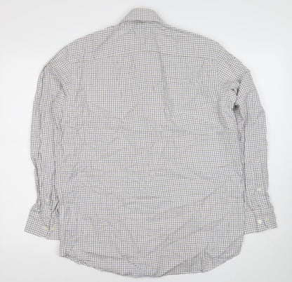 Mens UK Collar Size 39 John Lewis Smart Multicoloured  Dress Shirt
