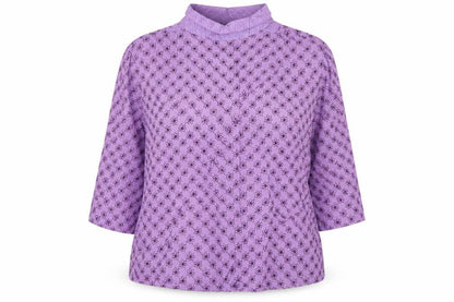 Womens UK Size 18 Debenhams Purple Blouse Button-Up