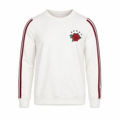 Mens UK Size S Hollister White Pullover Sweatshirt