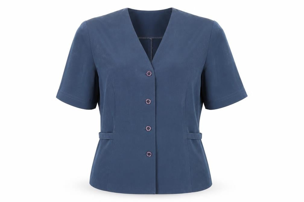 Womens UK Size 14 Riddella Blue Basic Blouse