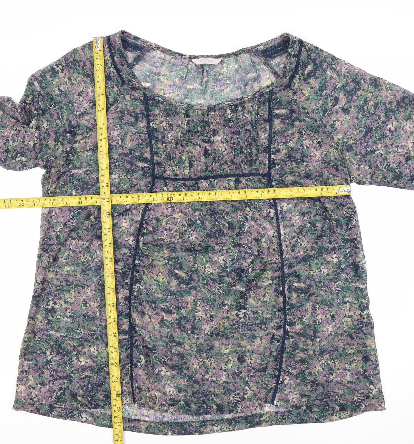Womens UK Size 16 Marks and Spencer Multicoloured Tunic Blouse