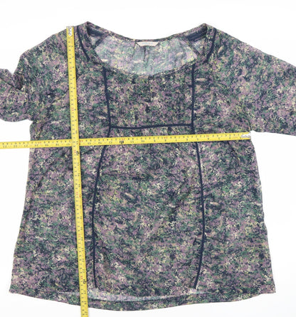 Womens UK Size 16 Marks and Spencer Multicoloured Tunic Blouse