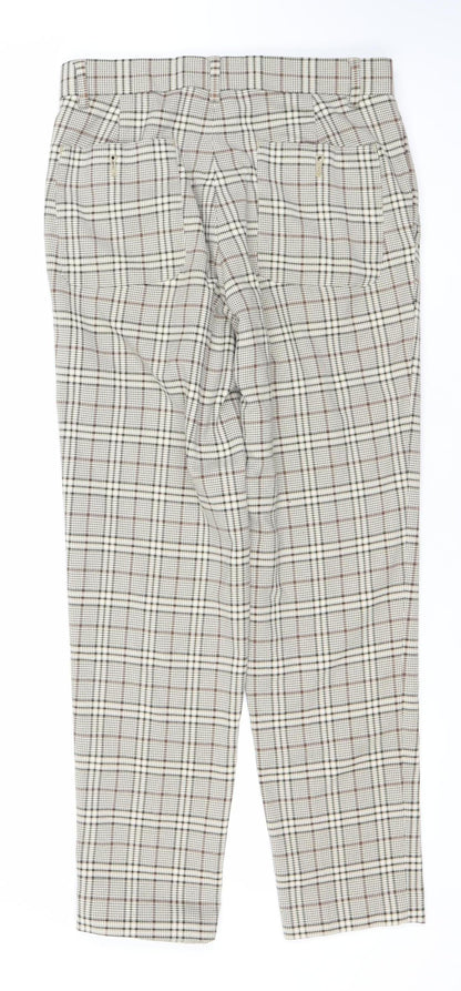ASOS Men’s Multicoloured Slim Fit Plaid Chino Trousers W28 L28