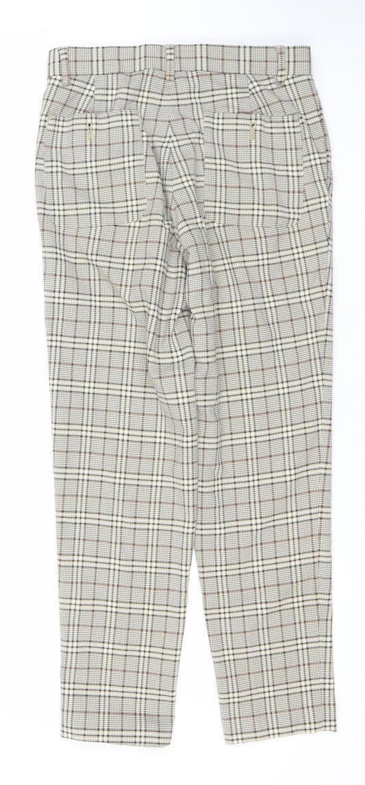 ASOS Men’s Multicoloured Slim Fit Plaid Chino Trousers W28 L28