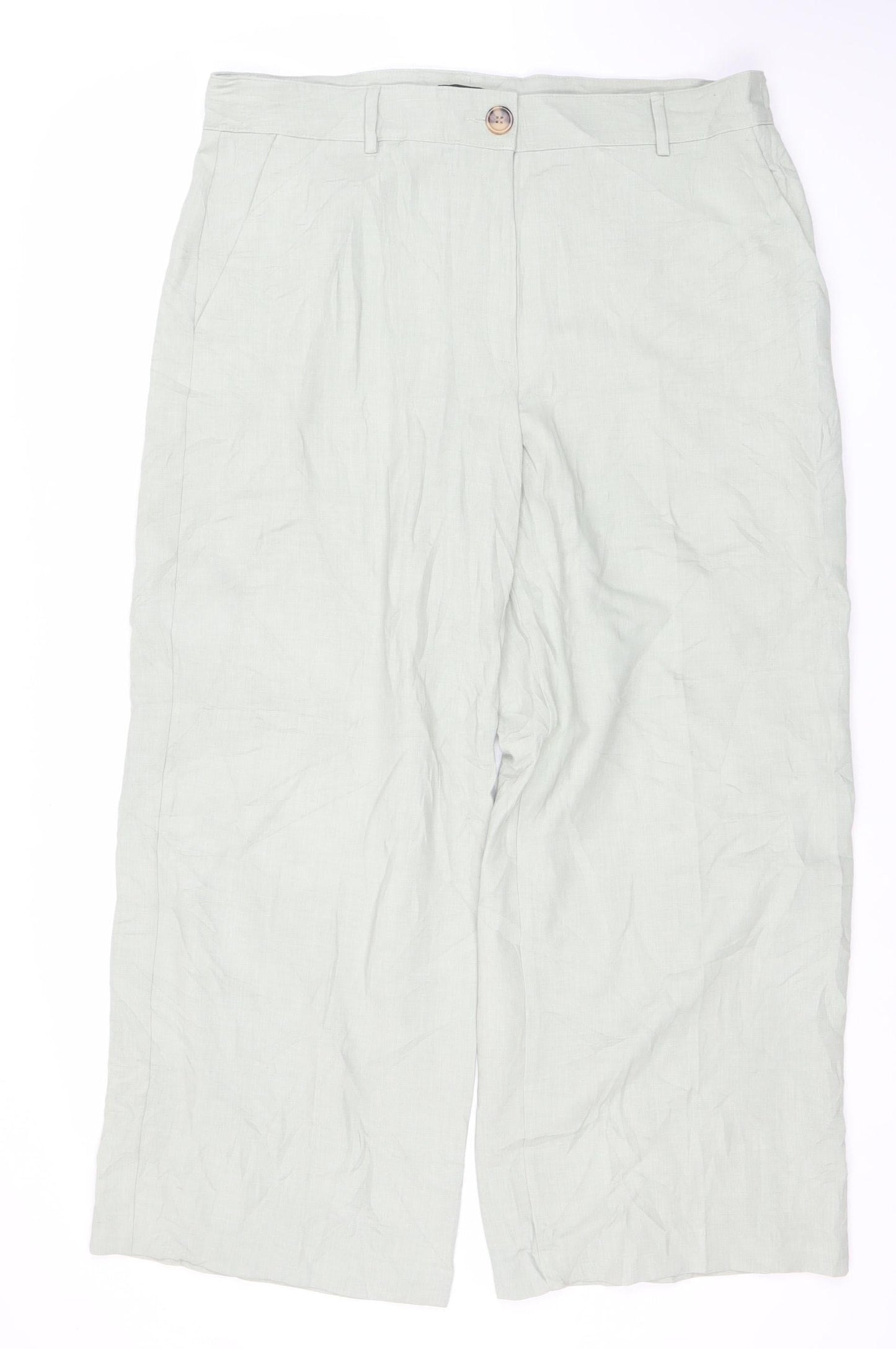 Womens UK Size 18 Marks and Spencer Regular Fit CasualWorkwearBusinessTravel Gre