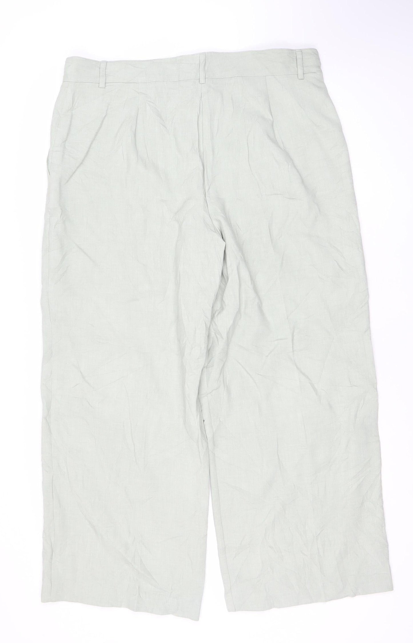Womens UK Size 18 Marks and Spencer Regular Fit CasualWorkwearBusinessTravel Gre