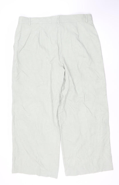 Womens UK Size 18 Marks and Spencer Regular Fit CasualWorkwearBusinessTravel Gre