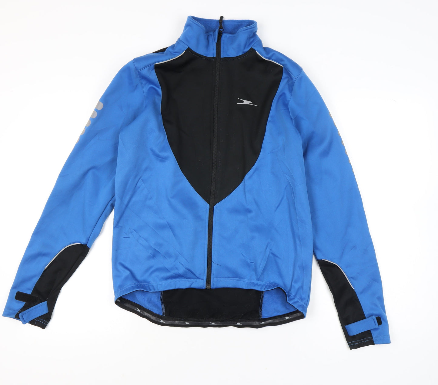 Mens UK Size M Crane Blue Windbreaker Coat