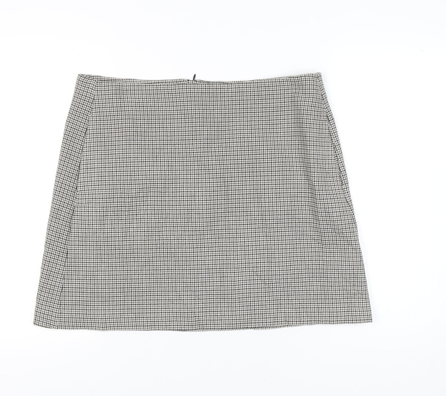 Marks and Spencer Womens Grey Check Pencil Skirt Size 18 Workwear