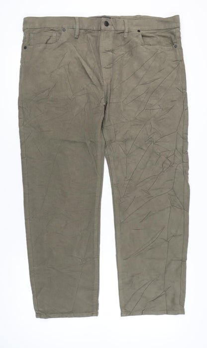 Marks and Spencer Men’s Green Chino Trousers Size 44x31