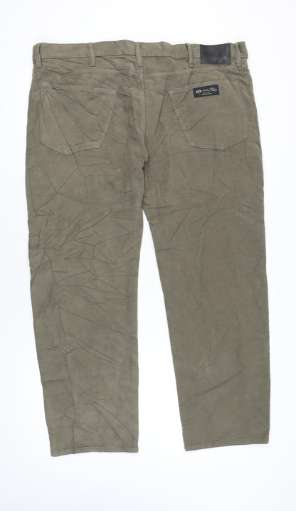 Marks and Spencer Men’s Green Chino Trousers Size 44x31
