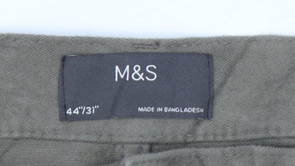 Marks and Spencer Men’s Green Chino Trousers Size 44x31