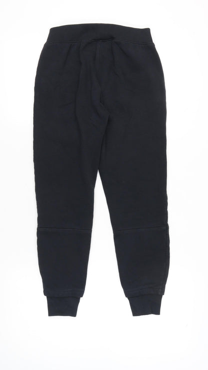 Under Armour Womens Black XS Jogger Sweatpants Tapered Fit