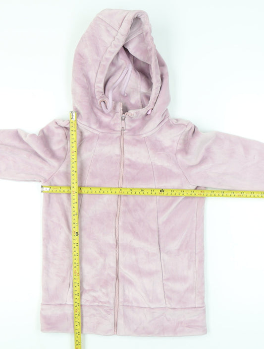 Bench Women's Pink Polyester Full Zip Hoodie Size XS