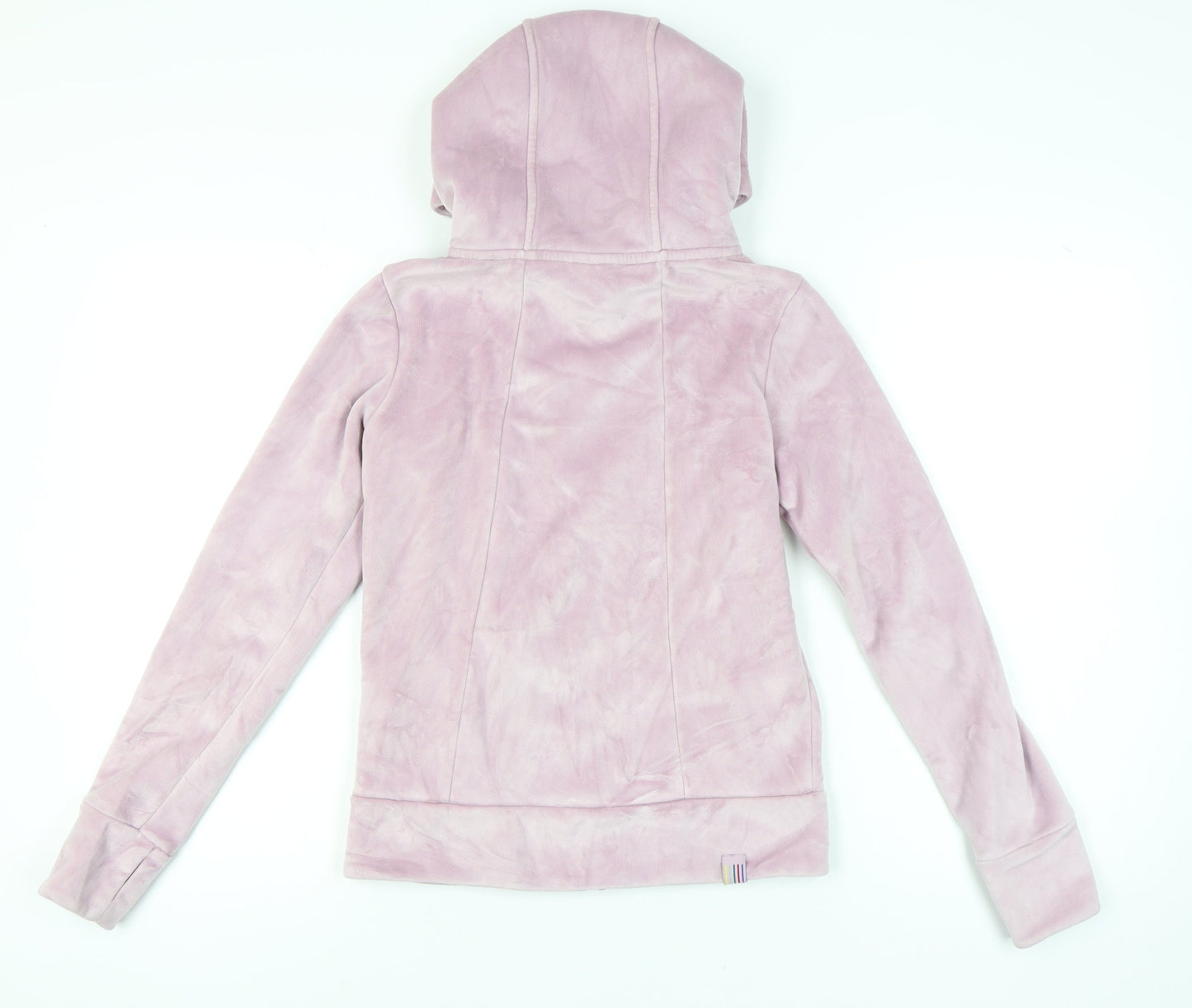 Bench Women's Pink Polyester Full Zip Hoodie Size XS