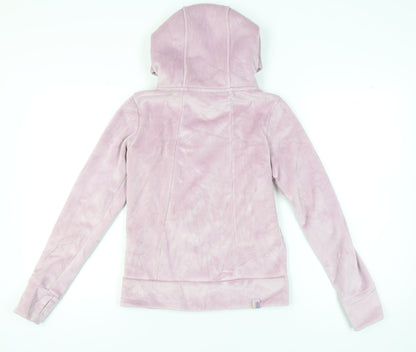 Bench Women's Pink Polyester Full Zip Hoodie Size XS