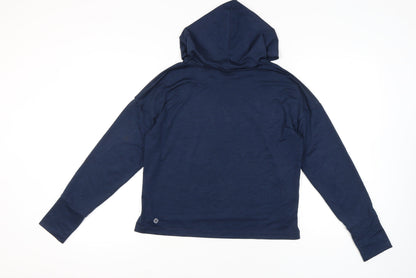 Core 10 Womens Blue Pullover Hoodie Size S Activewear Gym
