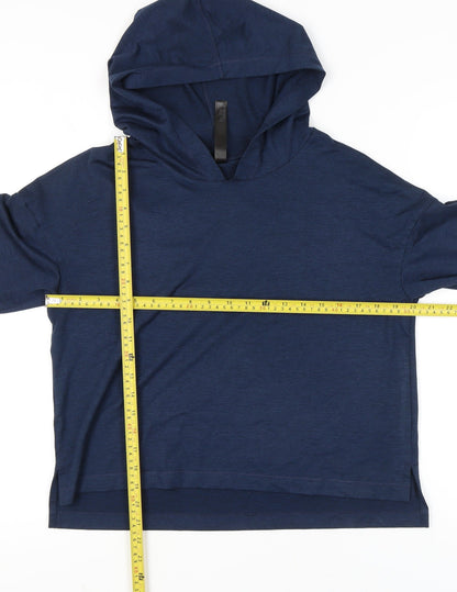Core 10 Womens Blue Pullover Hoodie Size S Activewear Gym