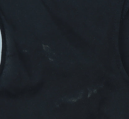 Womens UK Size 10 Reiss Black Camisole Tank