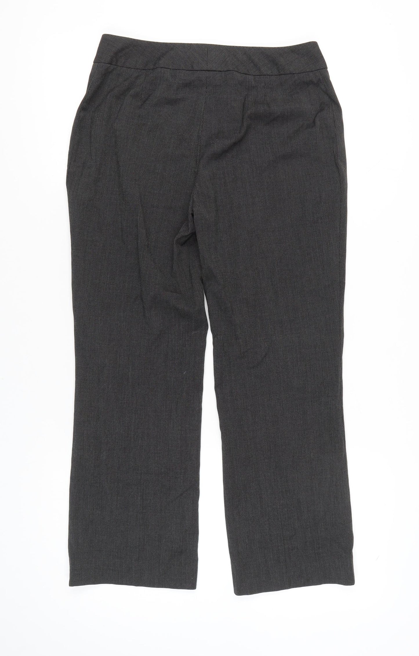 Slater Women’s Grey Size 10 Regular Straight Dress Trousers