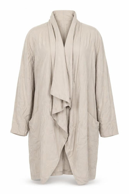Womens UK Size 8 Zara Woman Beige Basic Jacket