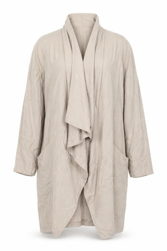 Womens UK Size 8 Zara Woman Beige Basic Jacket