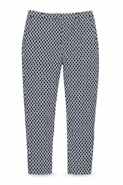 Womens UK Size 10 H&M Slim Fit Chino Blue Trousers