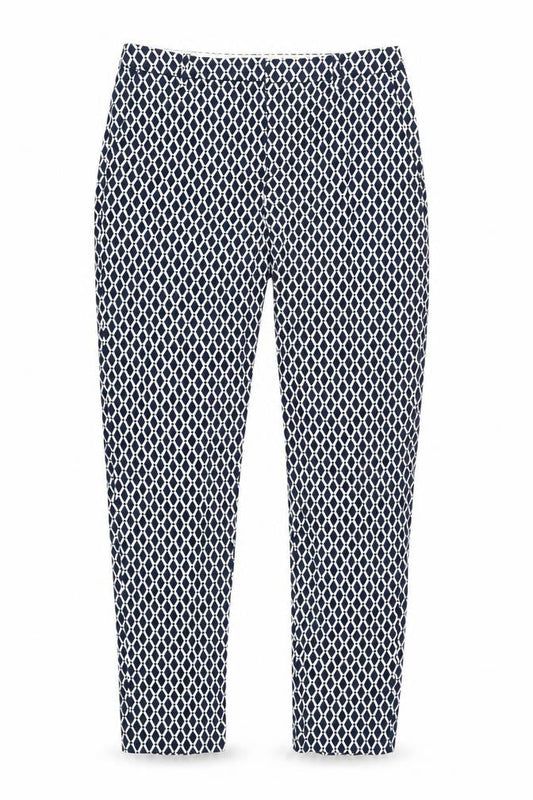 Womens UK Size 10 H&M Slim Fit Chino Blue Trousers