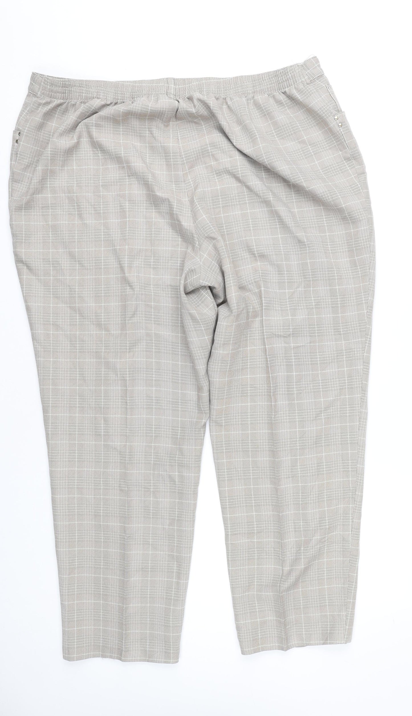 Womens UK Size 22 Marks and Spencer Regular Fit Business Casual Workwear Grey Tr