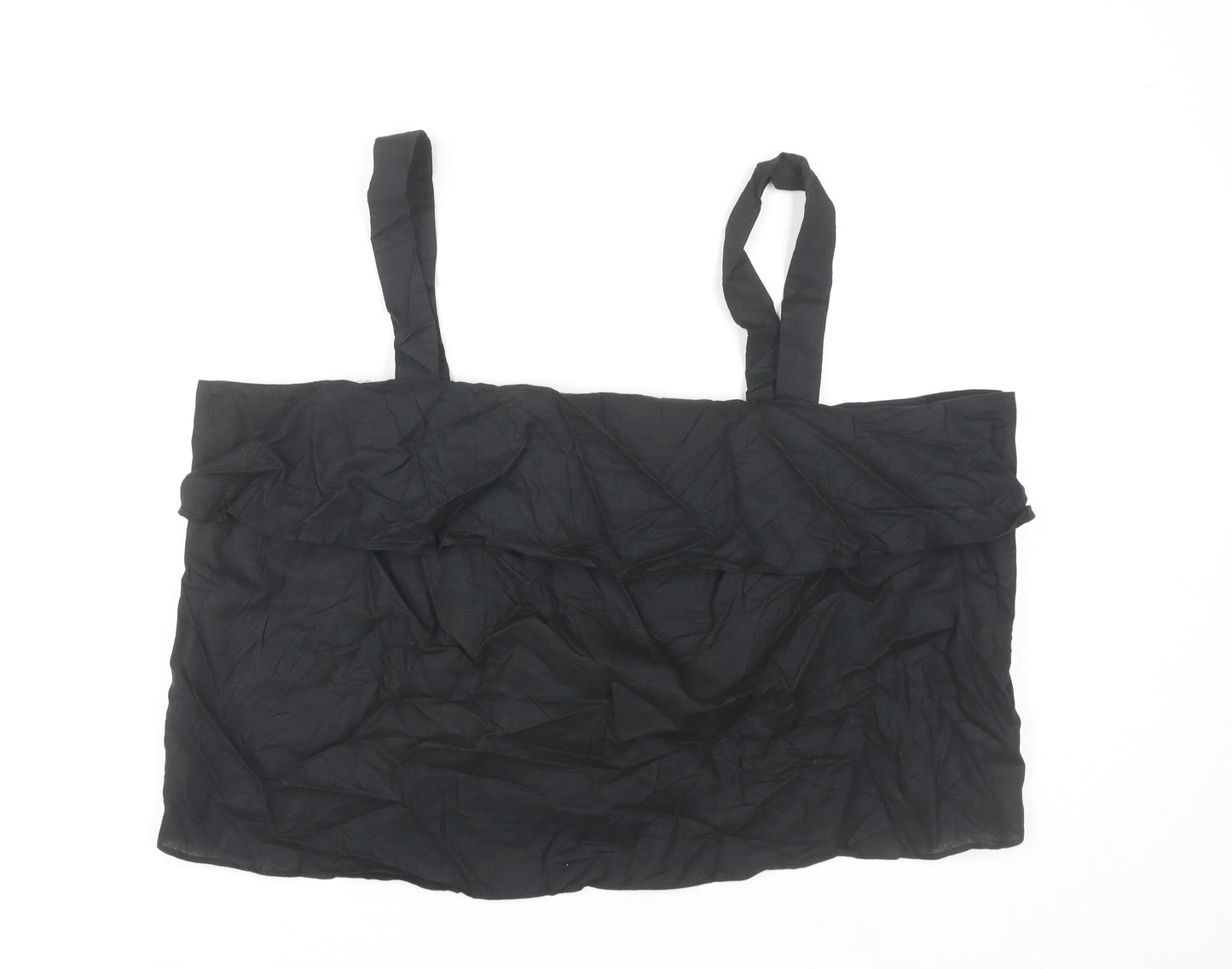 Womens UK Size 20 Marks and Spencer Black Camisole Tank