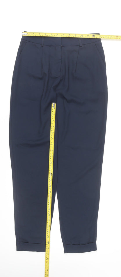 Womens UK Size 6 ASOS Regular Fit BusinessCasualFormalWorkwear Blue Trousers