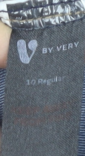 Very Womens Blue High Rise Skinny Jeans Size 10 Slim Fit Stretch