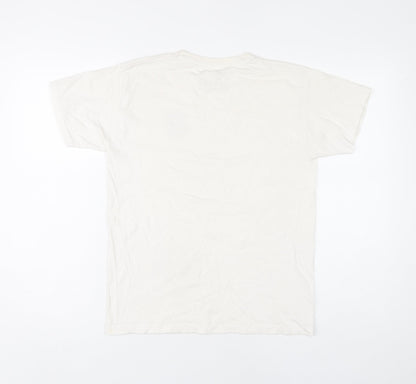 The Football Association Boys White Football Logo T-Shirt 11-12Y Casual Sportswear