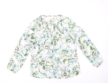 Marks and Spencer Women’s Multicoloured Floral Blouse Size 12