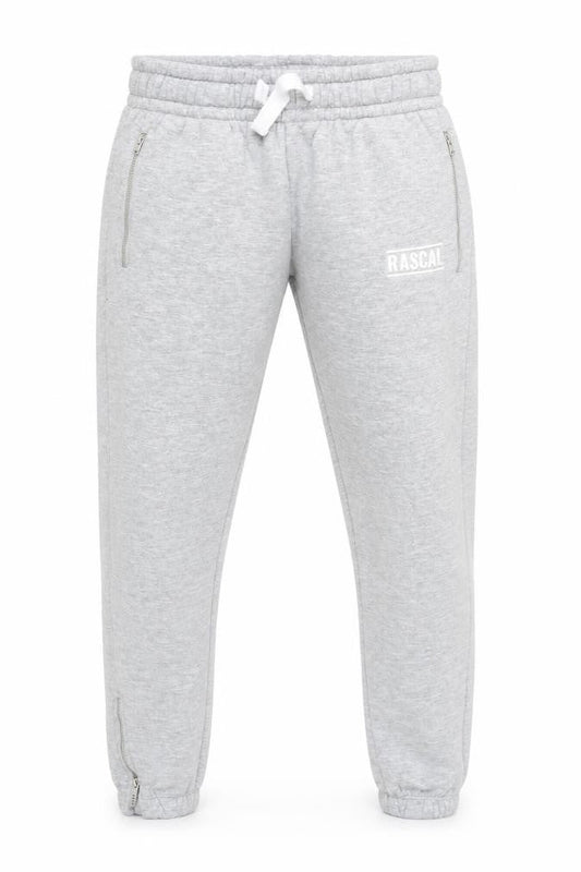 Rascal Boys Grey Jogger Sweatpants XL Zip Pockets Elastic Waist