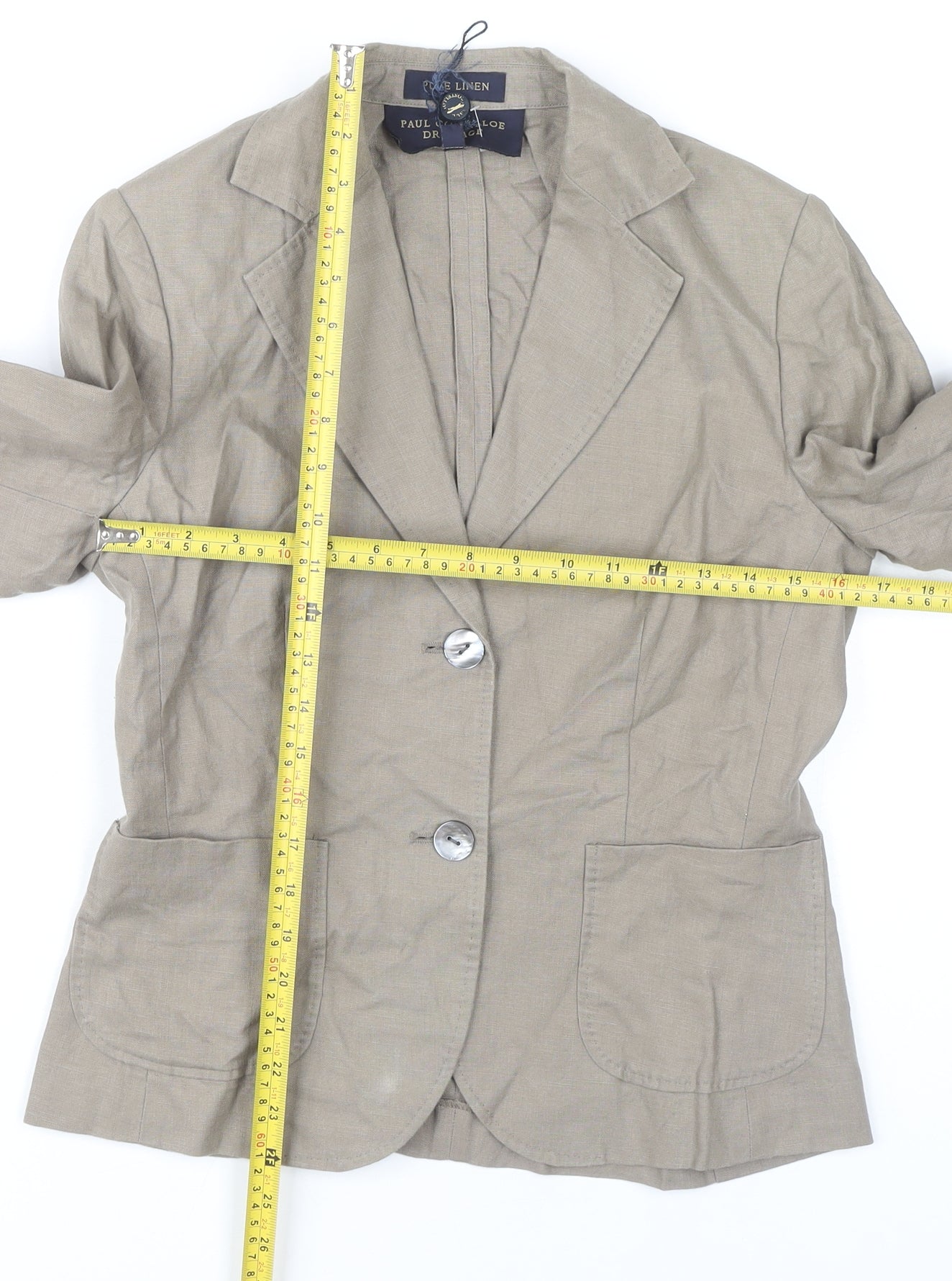 Womens UK Size 8 Paul Costelloe Beige