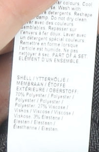 River Island Women’s Grey Petite Size 8 Slim Tapered Trousers