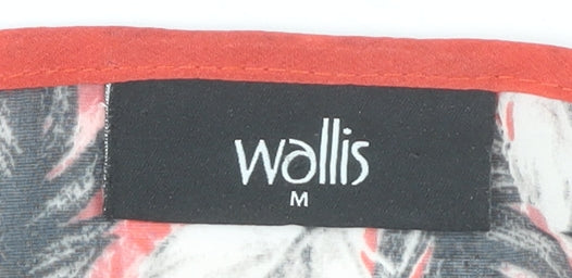Womens UK Size M Wallis Red Tunic Blouse