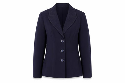 Frank Walder Women's Purple Blazer Size 12 Workwear Jacket