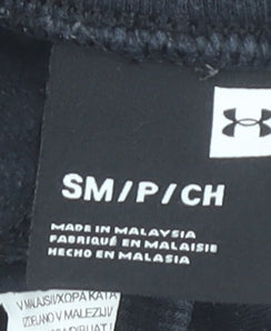 Under Armour Men’s Black Sweat Shorts S Elastic Waist Sportswear