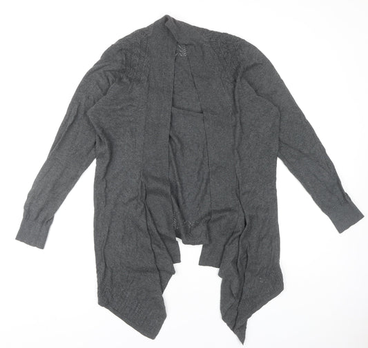 Womens UK Size M Dickins & Jones Grey Cardigan Jumper