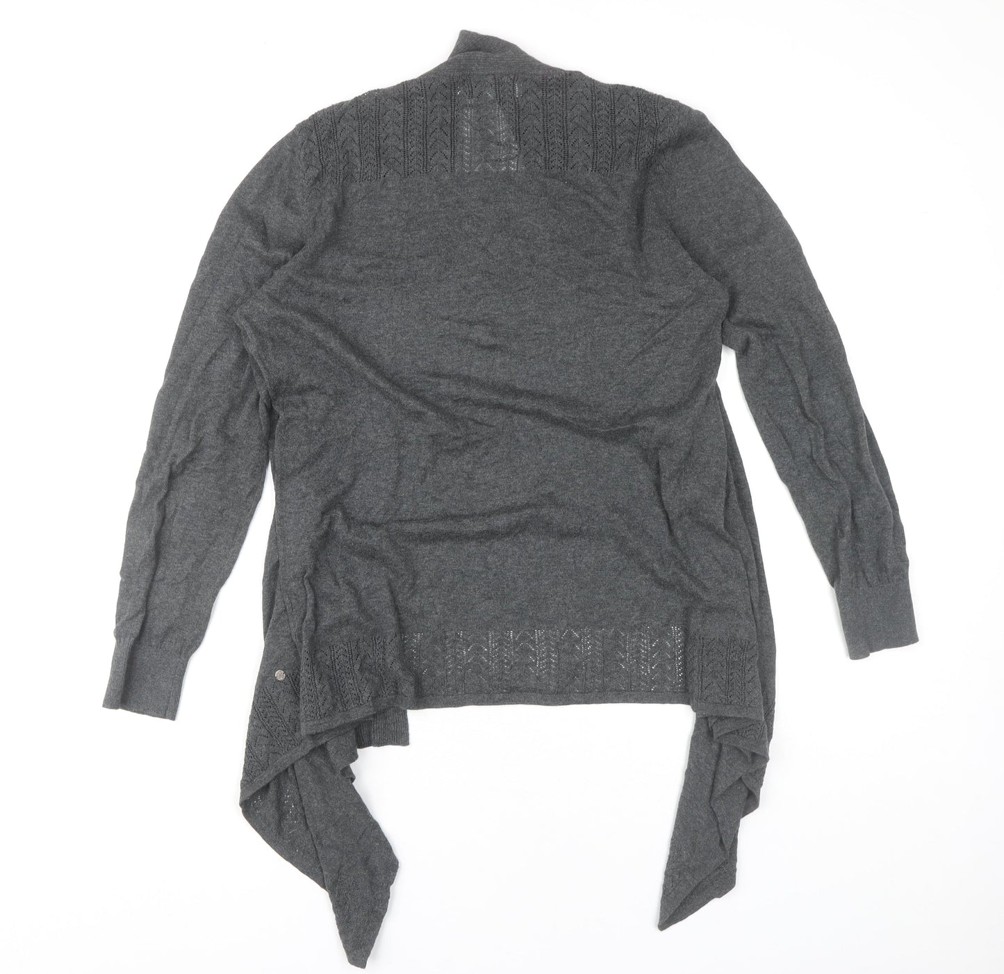 Womens UK Size M Dickins & Jones Grey Cardigan Jumper